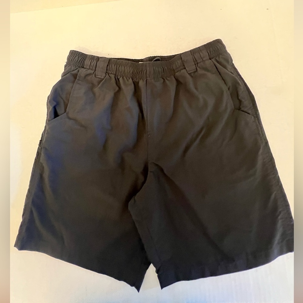 COLUMBIA OMNI-SHADE SUN PROTECTION GRAY BOYS LARGE (14-16) SHORTS